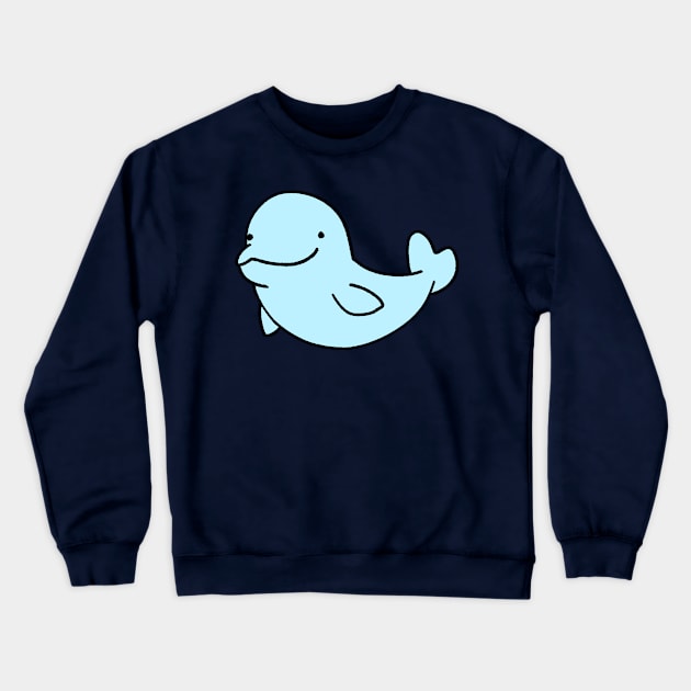 Beluga believe it! Crewneck Sweatshirt by ncprocter